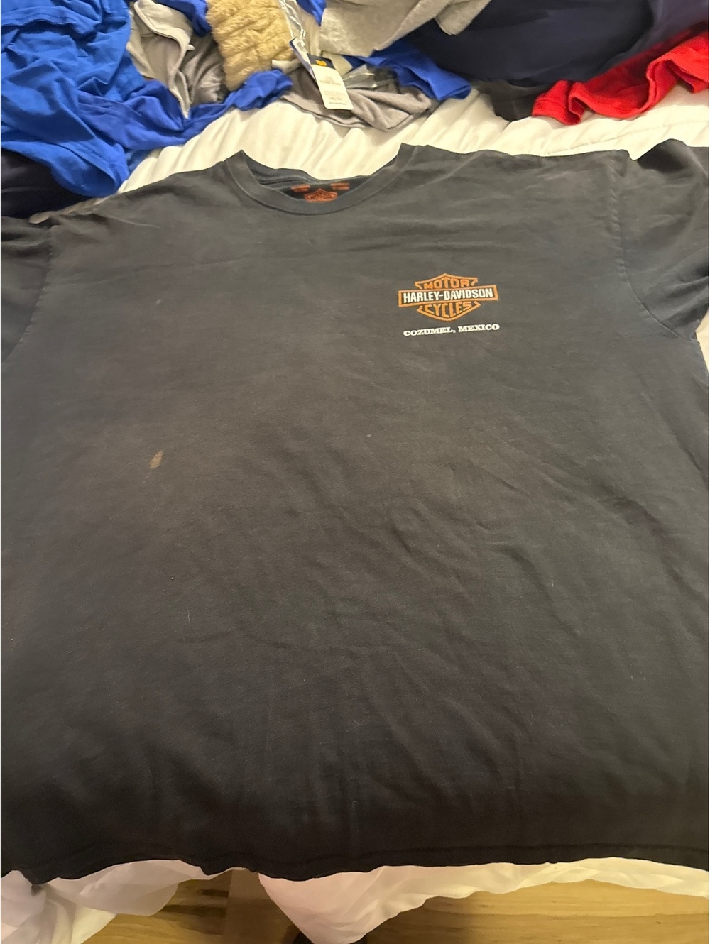 Harley-Davidson Cozumel Mexico Black Graphic T-Shirt Size 3XL